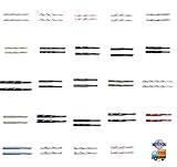 Mixed Color Round Shoelaces for Sneakers Boots and Shoes By Max Shoelaces - Choose Your Colors Sizes