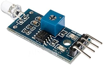 Solu IR Infrared Flame Detection Sensor Module 4PIN Flame Sensor//IR Infrared Obstacle Avoidance Sensor Module for Arduino Smart Car Robot 4-wire// Photosensitive Resistance Sensor Module Lighting Sensitive Sensor for Arduino