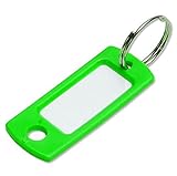 Lucky Line Key Tag With Ring; Green; 50 Per Bag (16940)