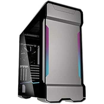 Phanteks PH-ES518XTG_DGS01 Enthoo Evolv X ATX Case Tempered Glass Windows Digital RGB Galaxy Silver