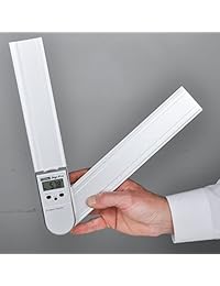 FOWLER Full garantía 54 440 775 1 digital pro Electronic Transportador de ángulos, 12" longitud