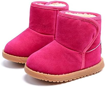 KDHAO Baby Kids Comfortable Casual Shoes Winter Girls Boys Lovely Hiking Snow Boots(Todder/Little Kid)