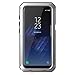 Galaxy S8 Case,Tomplus Armor Tank Aluminum Metal Shockproof Military Heavy Duty Protector Cover Hard Case for Samsung Galaxy S8 (Silver)