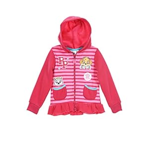 Paw Patrol Nickelodeon Meisjes Officiële Hoodie, Hooded Jumper, Sweatshirt 2-6 Jaar – Skye, Everest Charcaters – Laatste…