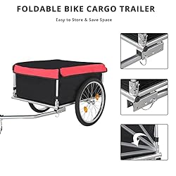 PEXMOR Foldable Bike Cargo Trailer, Bicycle Luggage