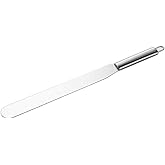 Corner Cabin Cake Metal Spatula Stainless Steel Foodservice Straight Icing Spatula Spreader Knife, 11-Inch, Silver