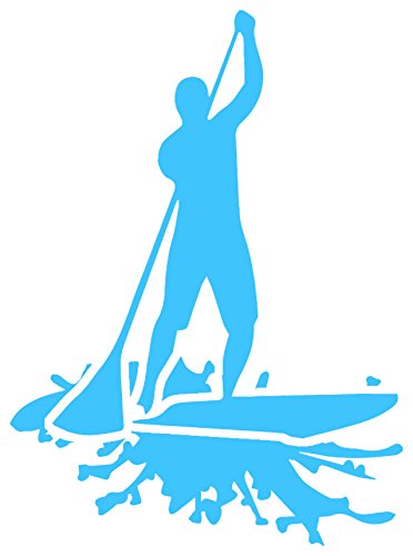 NALU Stand Up Paddle Board SUP Decal Sticker (Aqua) Standup Paddleboard accesssories - Thumbnail 4