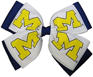 USA Bows University of Michigan Pinwheel Hair Bow