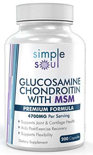Simple soul glucosamine chondroitin with msm joint pain…
