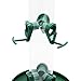Twinkle Star Classic Wild Bird Feeder Tube Feeder with 6 Feeding Ports, Squirrel Proof Bird Feeder (Green)
