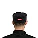 TINKSKY Skull Cap Mesh Top Chefs Hat Black with Adjustable Strap