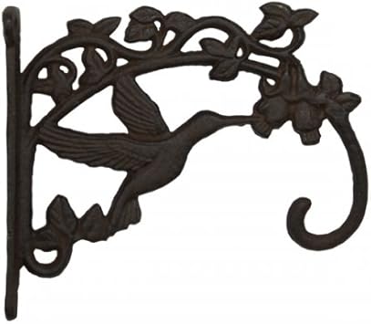 Amazon Com Large Cast Iron Wall Hook Hummingbird Large Plant