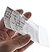 5 Pack - Ticket Stub Holder Display Sleeves with Lanyards - 2 ⅛ X 5 ⅝ Inch TICKETMASTER Compatible - Clear Flexible Vinyl Plastic Holder Pouch for Concerts & Sports by Specialist ID