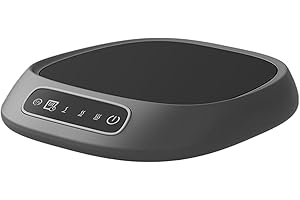 Cup Warmer,Rechargeable Smart Screen Touch,Electric Ceramic Drinks Cup Warmer | for Chocolate Tea Hot Cocoa Kitchen Bedroom D