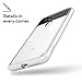 Caseology [Skyfall Series] Google Pixel 2 XL Case - [Clear Back/Premium Finish] - White
