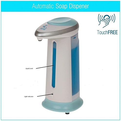 Elsse Bathroom 400ml HandsFree Automatic Touchless IR Sensor Soap Liquid Dispenser