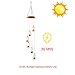 PATHONOR Color-Changing LED Solar Mobile Wind Chime, LED Waterproof Wind Chime Wishing Bottles Wind Chimes For Home/Party/Night Garden Decor