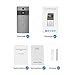 [2018 Newest] Doorbell Wireless,Safevant Smart Doorbell with PIR Motion Detection,720P Doorbell Camera, Real-Time Video and Two-Way Talk,Night Vision,Phone Ring,Free APP,Only Supprt 2.4GHZ,Gray