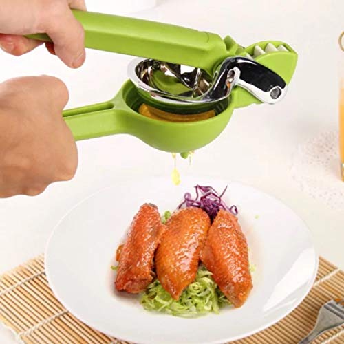 Manual Lemon Squeezer Orange Hand Juicer Dual Gear Mechanism Hand