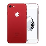 Apple iPhone 7, GSM Unlocked, 128GB - Red (Renewed)