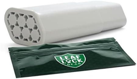Custody Cone Filler Case (White) with Leaf Lock Gear Smell Proof Pouch