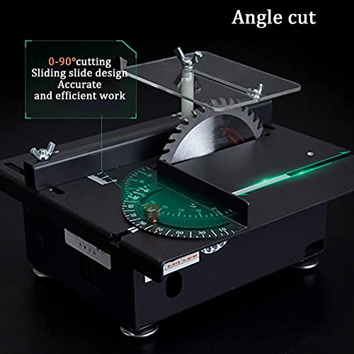 ZGHTD Elektrische Mini-Tischkreissäge, Multifunktionale Tischkreissäge, 30 Mm Schnitttiefe, Hubschneiden und… – Bild 6