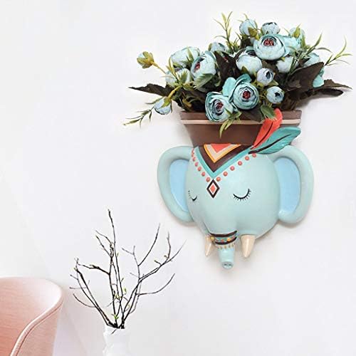 myBageecha- Hanging Tribal Elephant Resin Succulent Pot