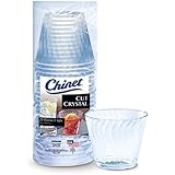 Chinet Cut Crystal Tumblers, 9 Ounce, 25 Count