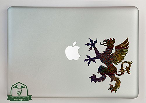 Griffin Specialty Vinyl Decal Sized To Fit A 15" Laptop - Galaxy Metal Flake