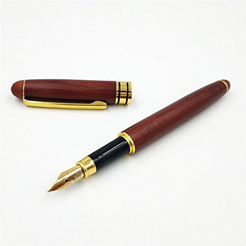 Personalized Luxury Wood Fountain Pen, 100% Handcrafted Wood Traditional Ink Pen, Perfect Gift for him Gift for her, Unique Gift