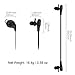 Odessa X7 Sports Bluetooth Headset,in-Ear IPX 5 Waterproof Headset Microphone Wireless 4.1 Magnetic Headphones iOS, Android,Windows, Saipan Operating System,10 Hours Working Time,Black.