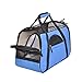 Pet Carrier, PYRUS Soft-Sided Kennel Cab Folding Soft Dog Crate Pet Travel Carrier Bag for Dogs Cats and Puppies ( Blue )