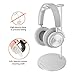 [UPGRATED] Aluminum Headphone Stand/Holder, Sturdy Gming Headset Holder Desk Headset Hanger for Sony, Bose, Shure, Jabra, JBL, AKG All Headphone Sizes