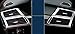 2PCS Silver Steel Interior Side Air Outlet Diffuser Vent Cover Trim For BMW X5 E70 2008-2013
