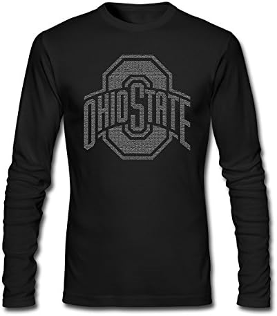 Men's Ohio State Buckeyes Grand Slam Logo Long Sleeve T-shirt Black