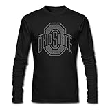 Men's Ohio State Buckeyes Grand Slam Logo Long Sleeve T-shirt Black
