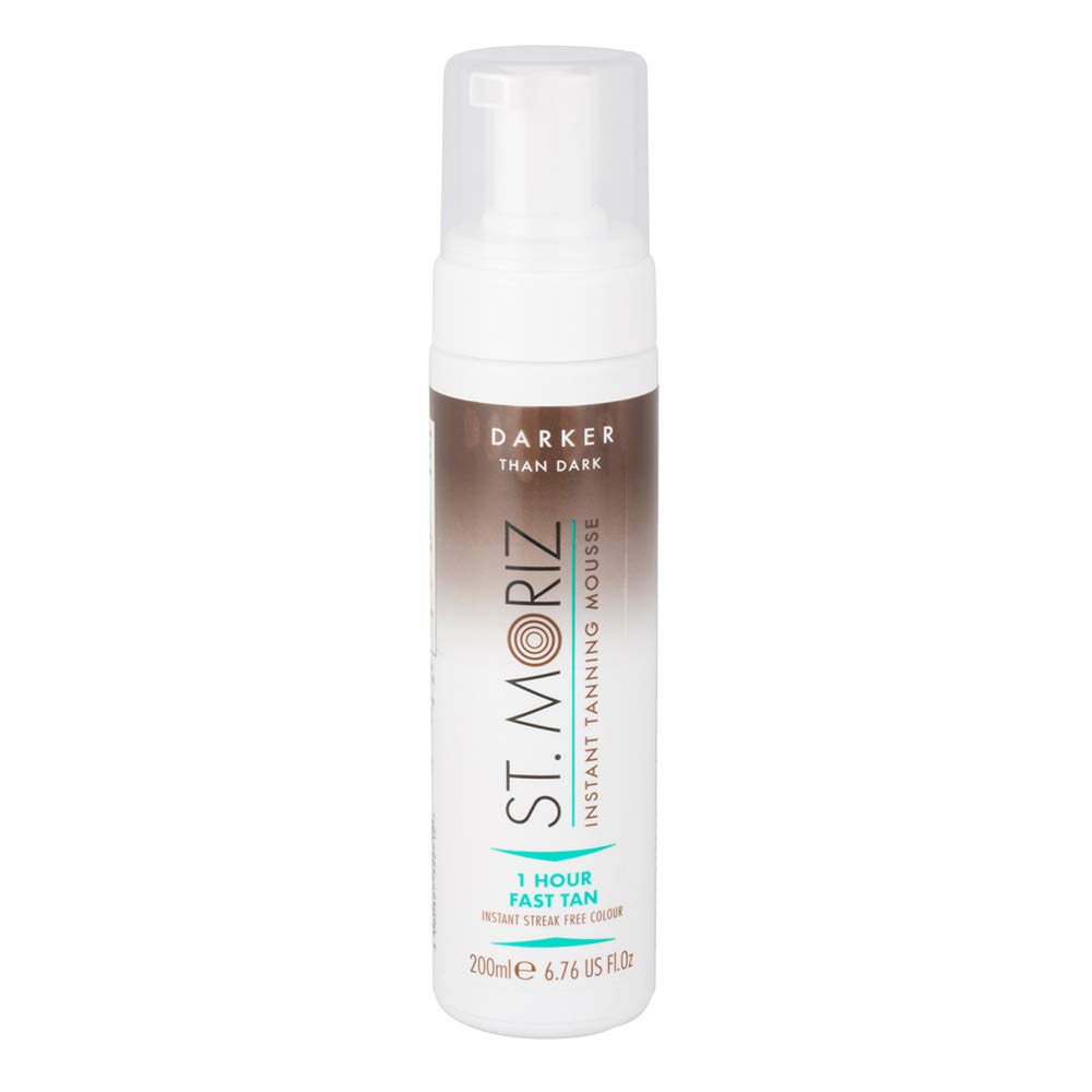 St Moriz Instant Self Tanning Mousse 200ml Dark With St Moriz Tanning Mitt Beauty St Moriz Instant Self Tanning Mousse 200ml Dark With St Moriz Tanning Mitt Beauty