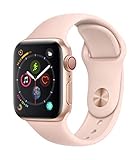 Apple Watch Series 4 (GPS + Cellular) (Renewed) (Pink Sport, 40mm)