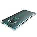 Nokia 6.2 case,Nokia 7.2 case,PUSHIMEI Soft TPU Crystal Transparent Slim Anti Slip Protective Phone Case Cover for Nokia 6.2/Nokia 7.2(Clear Anti-Shock TPU)