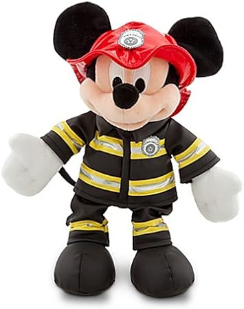 Amazon マンハッタンのdisney Storeより New York Fireman Mickey Mouse ニーヨーク ファイヤーマン ミッキーマウス 18インチ 約45cm ぬいぐるみ ぬいぐるみ おもちゃ
