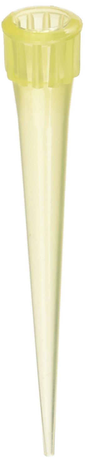 neoLab E-1000 Pipette Tips, 1 µL – 200 µL, Yellow (Pack of 1000)