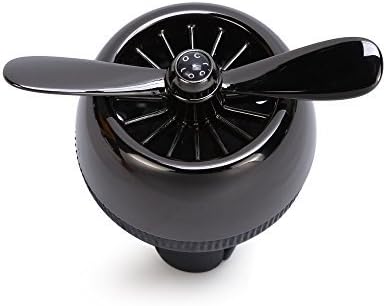 Alibasis Car Fragrance Diffuser Vent Clip Car Aromatherapy Essential Oil Diffuser(Black)