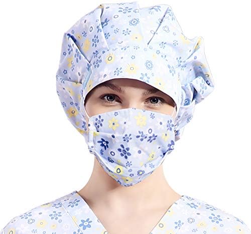 ANNO Work Hat Bouffant Scrub Cap One Size Multi Colors