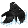 RunSnail Winter Motorhandschoenen Waterdicht Mens Womens Touchscreen, Winddicht Warm Lange Manchet Motorhandschoenen…