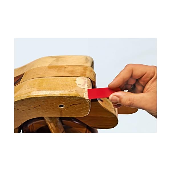 Clou Holzpaste zum Reparieren und Auskitten von Holzschäden natur 3×60 g: gebrauchsfertige Paste geeignet für den… – Bild 3