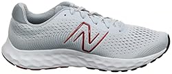 New Balance Men's 520 V8 Running Shoe, Grey/Red, 12