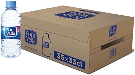 Font Vella - Agua Mineral Natural - Caja 35 x 33Cl: Amazon.es: Alimentación y bebidas