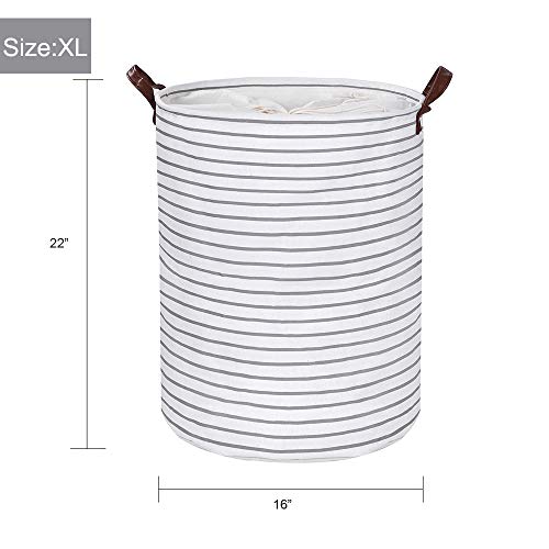 FRIENDIY Large Laundry Hampers (9 Colors), Removable Laundry Basket