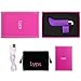 Sex Vibrator Finger Massager - Powerful Therapeutic Bullet Vibrator (USB Charged) with 10 Vibrational Settings for Women - Waterproof & Quiet Sex Toy Purple, Lyps Layla