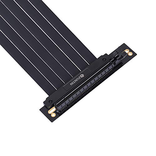 Funtin PCIe Riser Cable, 3.0 x16 PCI Express Riser Extender, Flexible